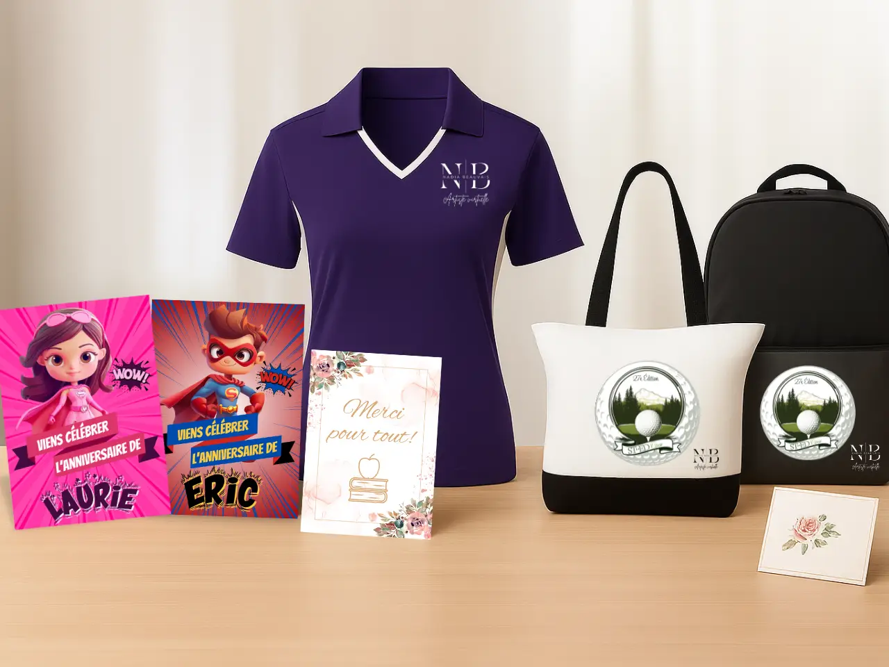 Illustration sur mesure inspirée d’une idée client