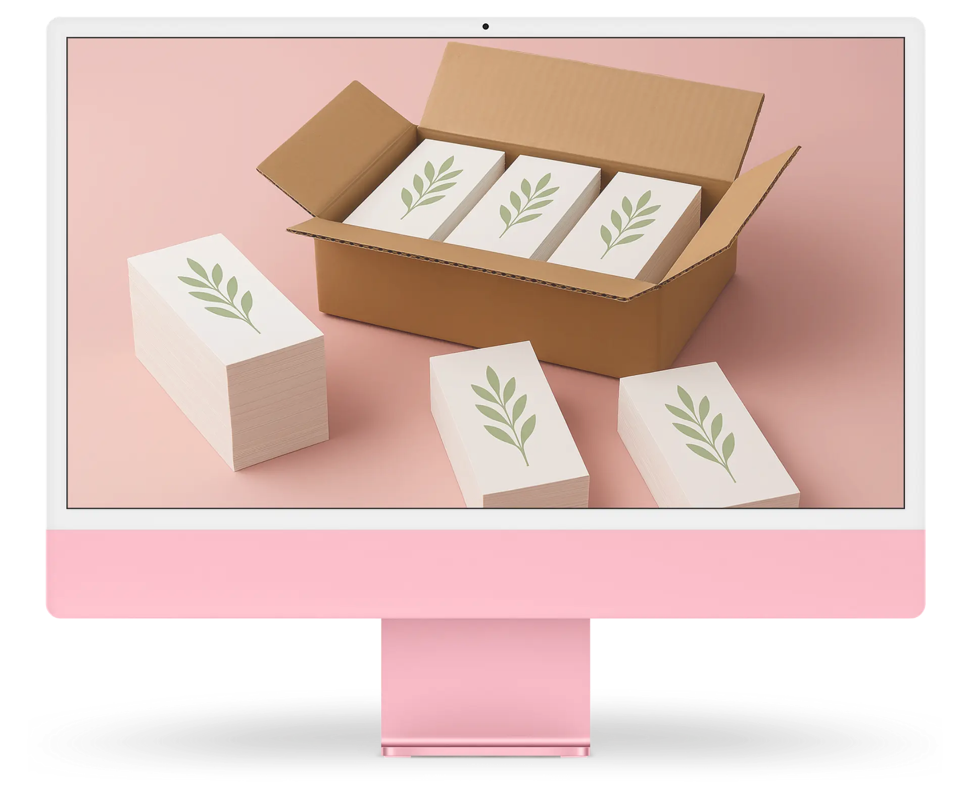 Signets commémoratifs personnalisés avec graphisme personnalisé – NBAV par Nadia Beauvais, artiste virtuelle en différentes quantités, présentés dans une boîte